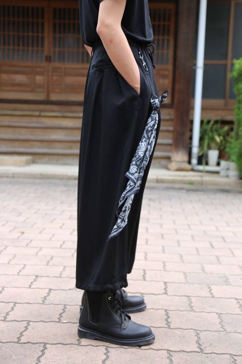 yohji yamamoto 半袖蜘蛛柄Tシャツ Style.2019.7.12.