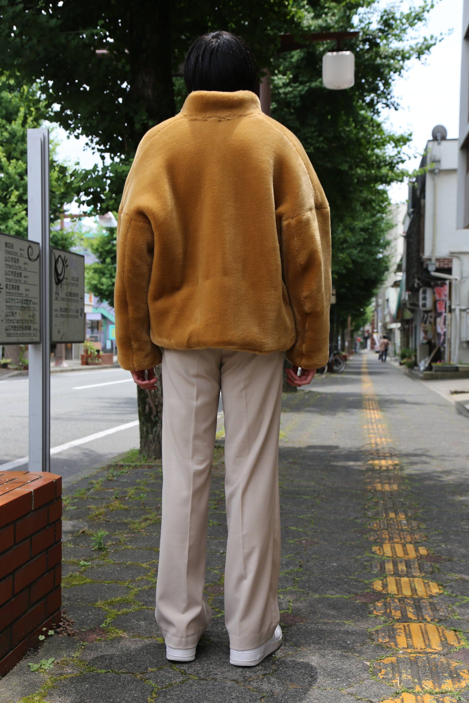 sulvam fur JKT"BEIGE"Style.2019.7.8.