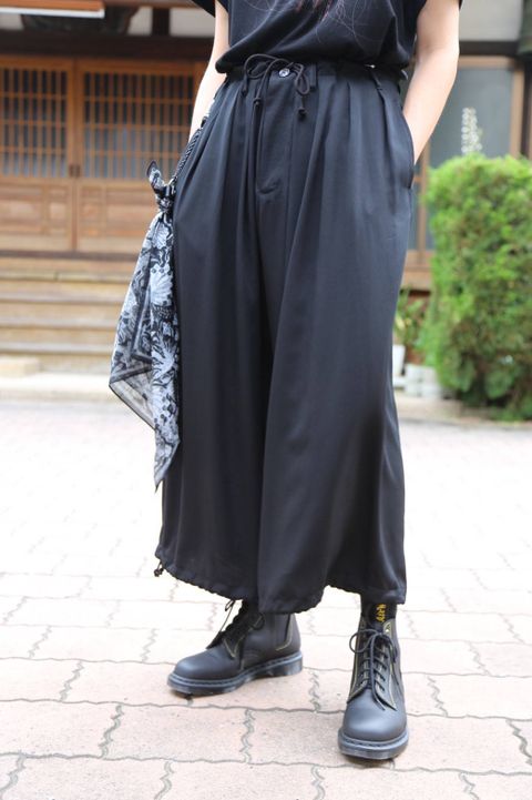 yohji yamamoto 半袖蜘蛛柄Tシャツ Style.2019.7.12.