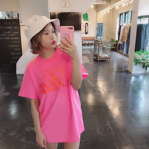WIND AND SEA GLITTER T-SHIRT"PINK"スタイル.2019.8.26.