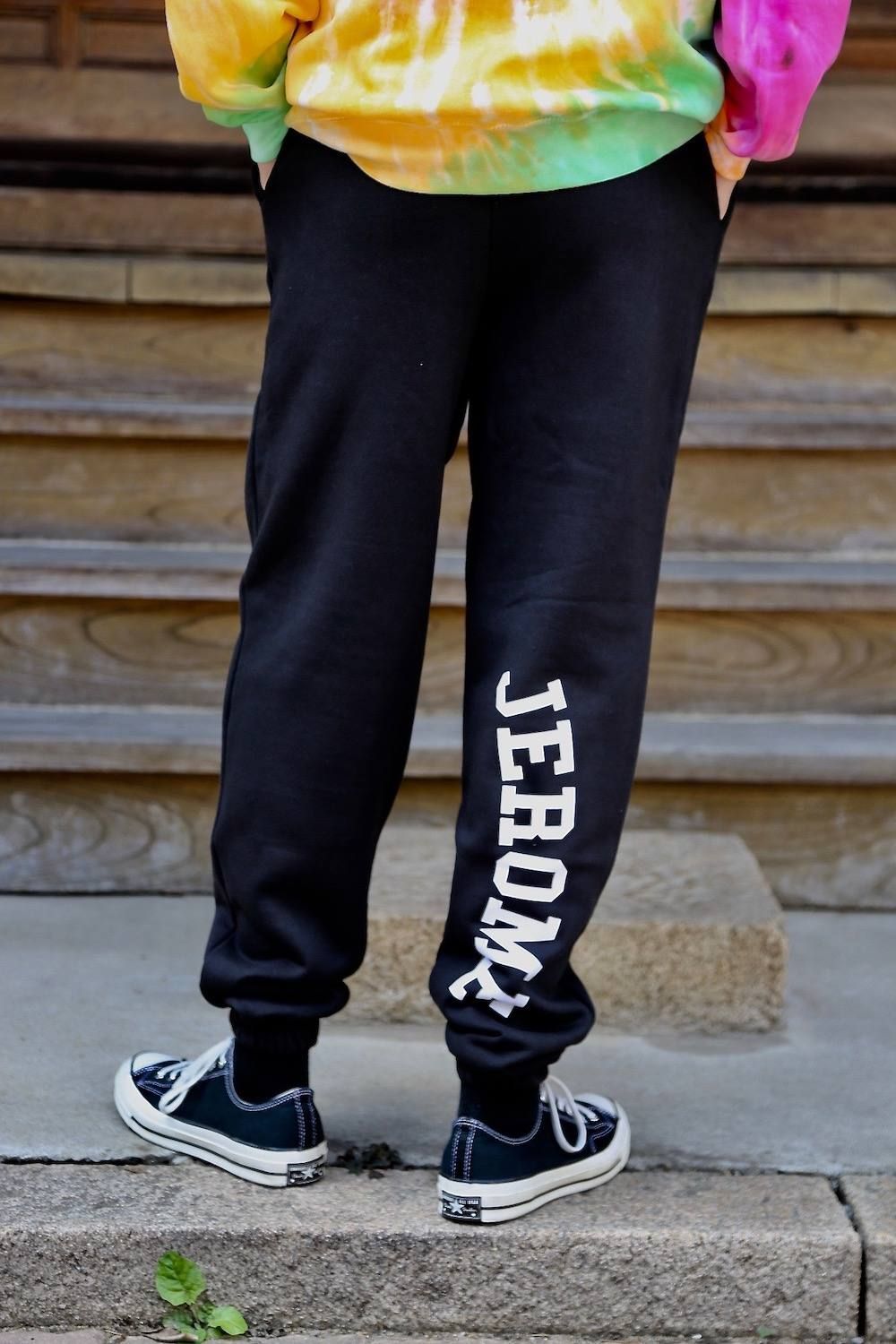 WIND AND SEA SWEAT PANTS JEROME"BLACK"スタイル.2019.8.31.