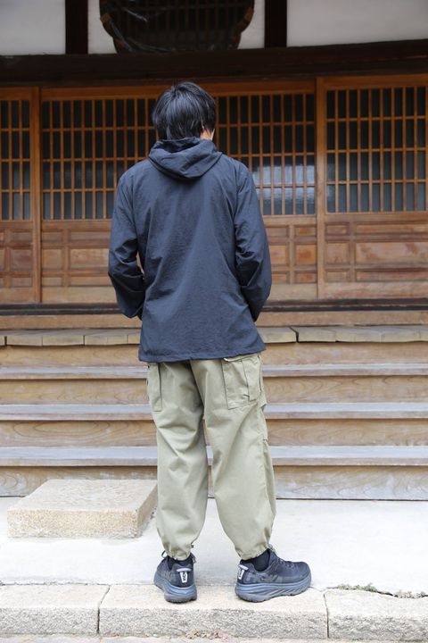 WIND AND SEA  ANORAK PARKA "BLACK"Style.2019.8.18.