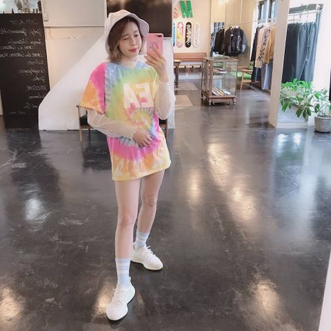 WIND AND SEA T-SHIRT TIEDYE"ETERNITY"スタイル.2019.8.29.