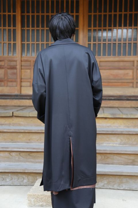 sulvam(サルバム) over coat"BLACK"Style.2019.8.21.