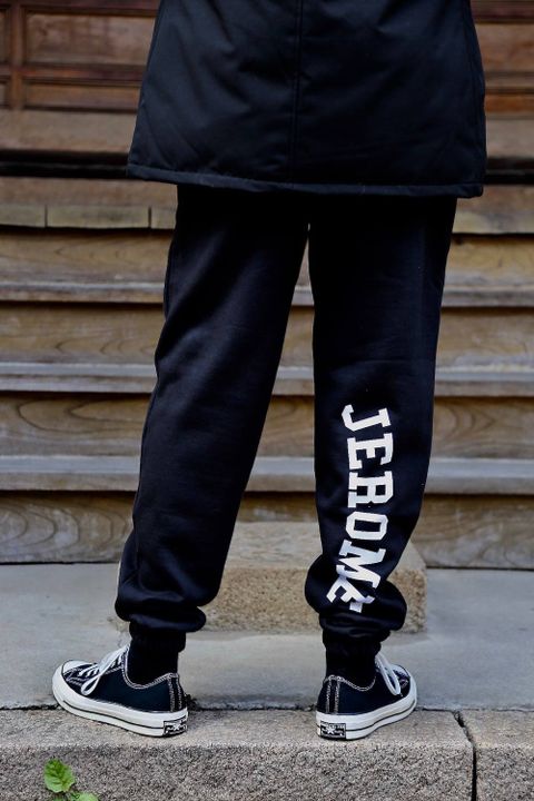 WIND AND SEA SWEAT PANTS JEROME"BLACK"スタイル.2019.8.31.