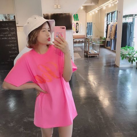 WIND AND SEA GLITTER T-SHIRT"PINK"スタイル.2019.8.26.