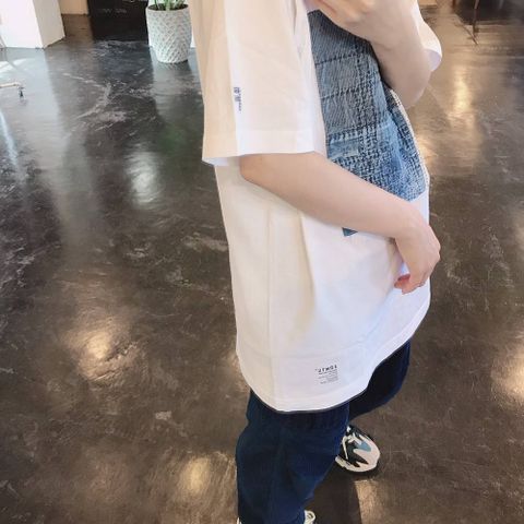 FDMTLボロパッチワークTシャツスタイル.2019.8.14.