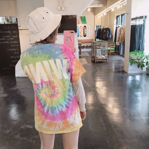 WIND AND SEA T-SHIRT TIEDYE"ETERNITY"スタイル.2019.8.29.