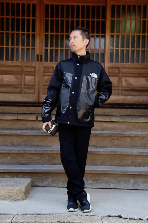 eYe COMME des GARCONS JUNYA WATANABE MAN×THE NORTH FACEカスタマイズ ジャケットスタイル.2019.8.18.