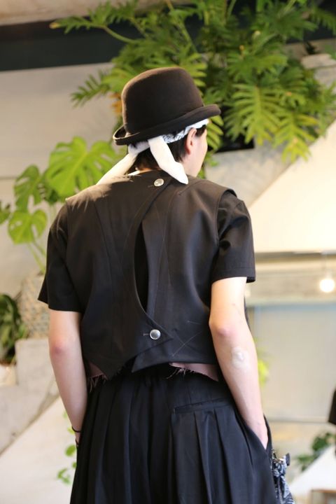 sulvam アシンメトリー ベストスタイル.2019.8.14.