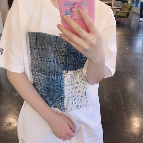 FDMTLボロパッチワークTシャツスタイル.2019.8.14.