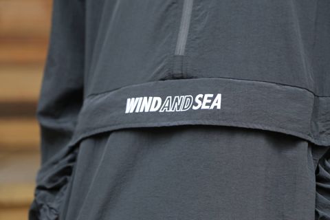 WIND AND SEA  ANORAK PARKA "BLACK"Style.2019.8.18.