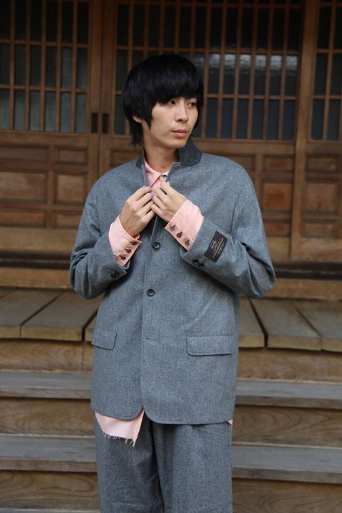 FUTUR×Graphpaper Canonico Jacket"GRAY"スタイル.2019.8.26.