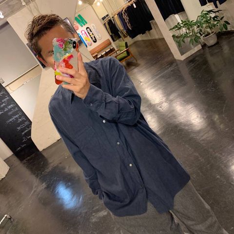 Graphpaper THOMAS MASON Work Shirtスタイル.2019.8.29.