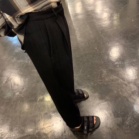 Graphpaper Check Band Collar Big Sleeve Shirt"BLACK CH"スタイル.2019.8.28.