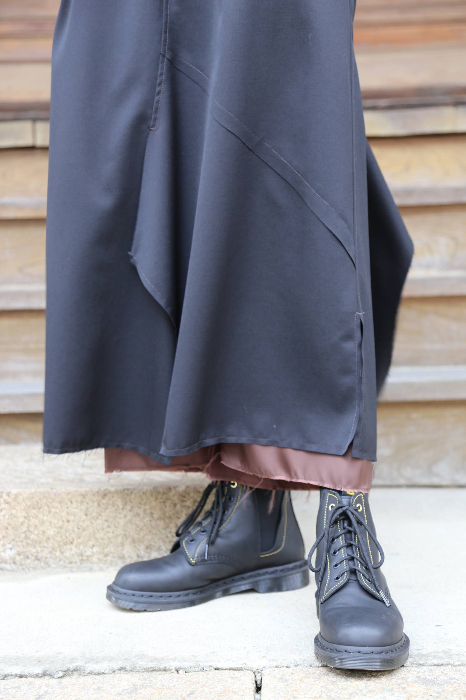 sulvam(サルバム) over coat"BLACK"Style.2019.8.21.