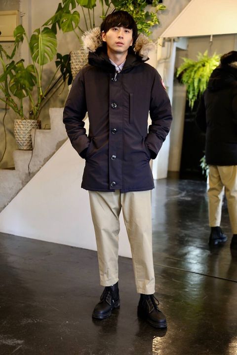 CANADA GOOSE ジャスパーパーカースタイル.2019.8.16.