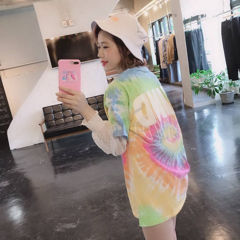 WIND AND SEA T-SHIRT TIEDYE"ETERNITY"スタイル.2019.8.29.