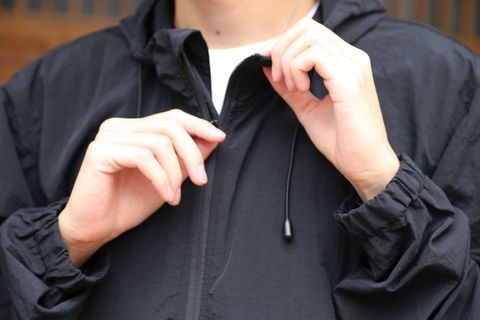 WIND AND SEA  ANORAK PARKA "BLACK"Style.2019.8.18.