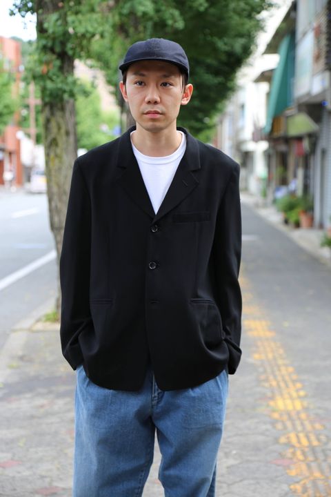 DIGAWEL(ディガウェル)BIG JACKET"BLACK"Style.2019.8.11.