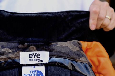 eYe COMME des GARCONS JUNYA WATANABE MAN×THE NORTH FACEカスタマイズ ジャケットスタイル.2019.8.18.