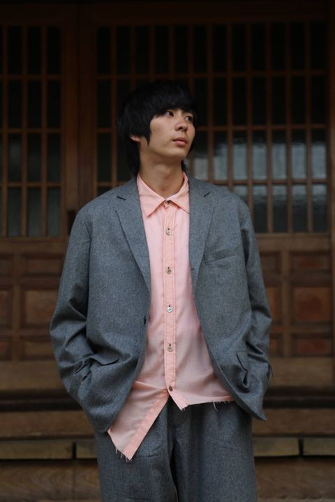 FUTUR×Graphpaper Canonico Jacket"GRAY"スタイル.2019.8.26.