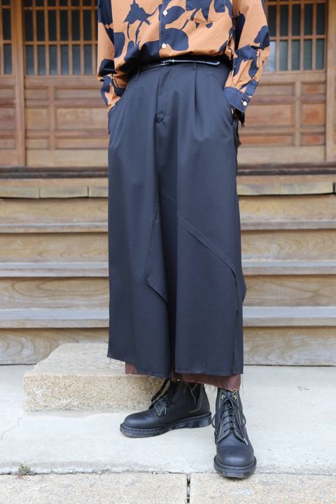sulvam(サルバム) over coat"BLACK"Style.2019.8.21.