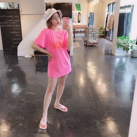 WIND AND SEA GLITTER T-SHIRT"PINK"スタイル.2019.8.26.
