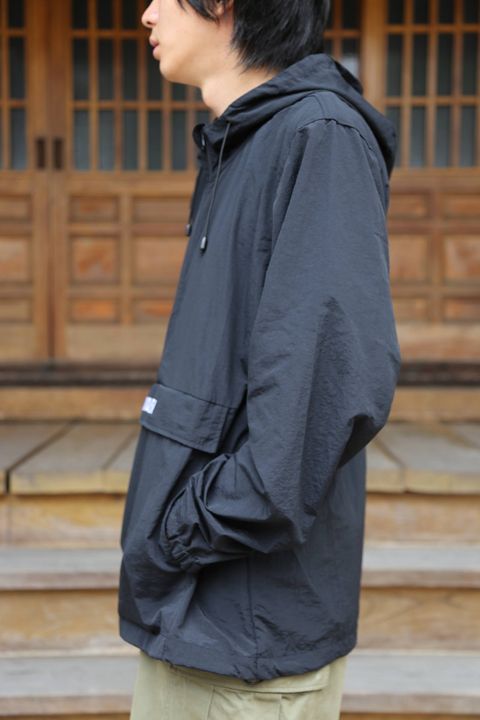 WIND AND SEA  ANORAK PARKA "BLACK"Style.2019.8.18.