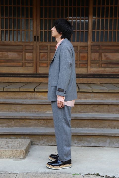 FUTUR×Graphpaper Canonico Jacket"GRAY"スタイル.2019.8.26.