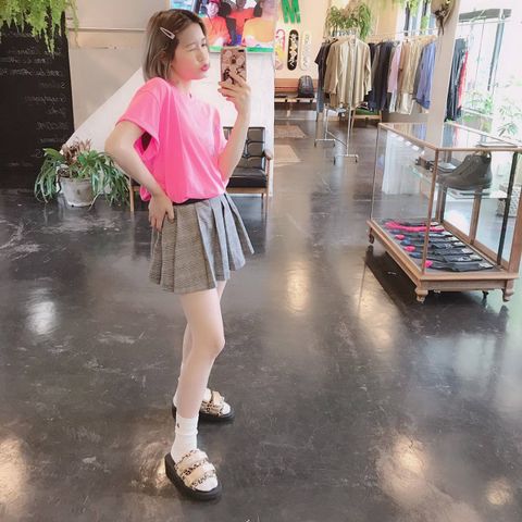 WIND AND SEA CLASSIC logo TEE"FS PINK"Style.2019.8.3.