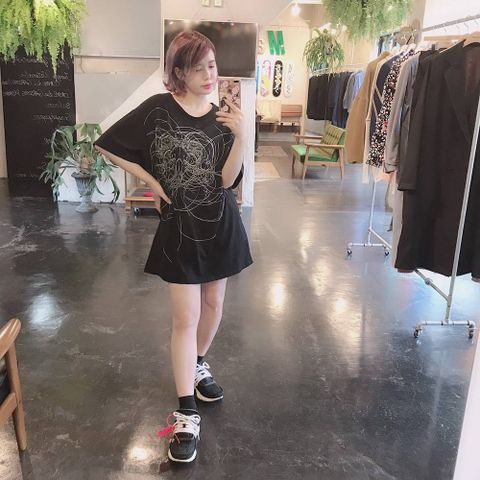 Yohji Yamamoto バッファロー柄半袖Tシャツスタイル.2019.8.7.