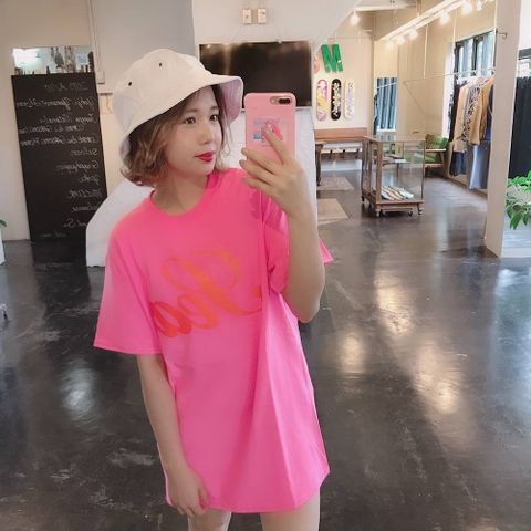 WIND AND SEA GLITTER T-SHIRT"PINK"スタイル.2019.8.26.