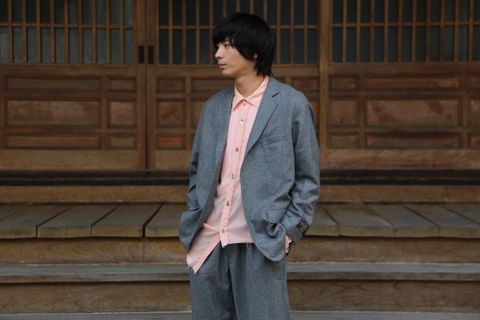 FUTUR×Graphpaper Canonico Jacket"GRAY"スタイル.2019.8.26.