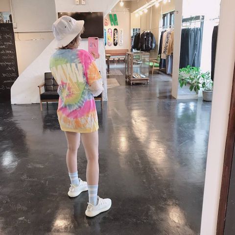 WIND AND SEA T-SHIRT TIEDYE"ETERNITY"スタイル.2019.8.29.