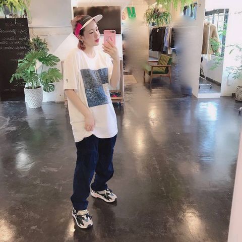 FDMTLボロパッチワークTシャツスタイル.2019.8.14.