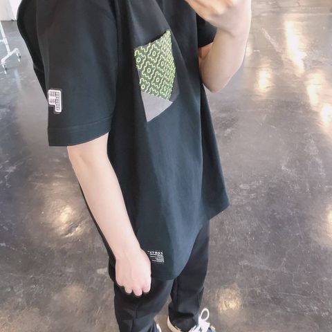 FDMTL(ファンダメンタル ) ORIGAMI TEE"BLACK"Style.2019.8.21.
