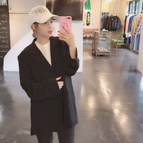 DIGAWEL(ディガウェル)BIG JACKET"BLACK"Style.2019.8.20.