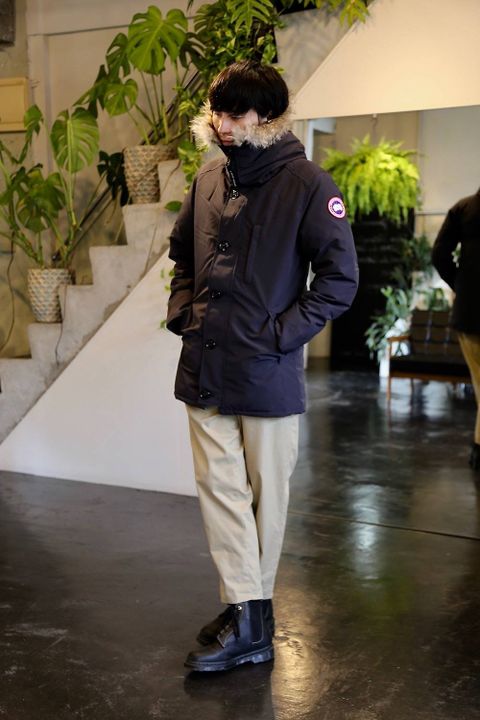 CANADA GOOSE ジャスパーパーカースタイル.2019.8.16.