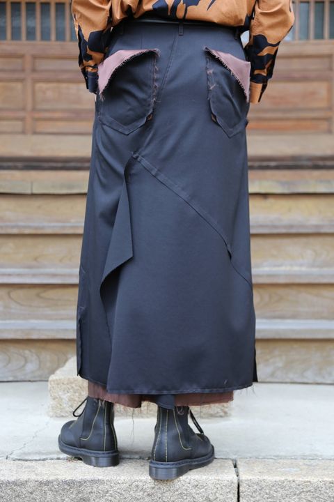 sulvam(サルバム) over coat"BLACK"Style.2019.8.21.