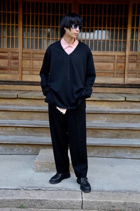 yohji yamamoto W-フードコートAスタイル2019.9.13.