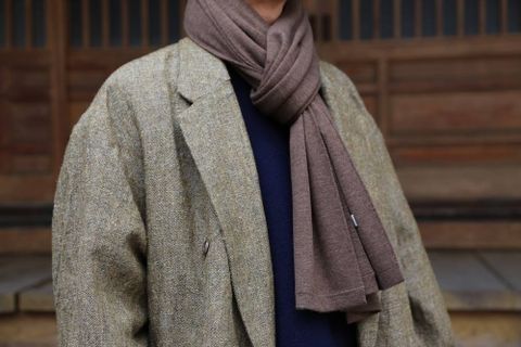 Graphpaper Tweed Kibata Coat"LEAF"スタイル2019.9.29.