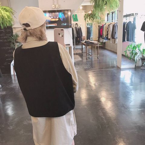 WELLDER Utillity Vest"BLACK"スタイル.2019.9.13.