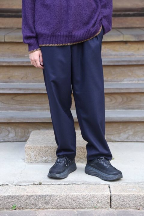 WELLDER Airy Loose Knit"PUPLE&Camel Line"Style.2019.9.18.