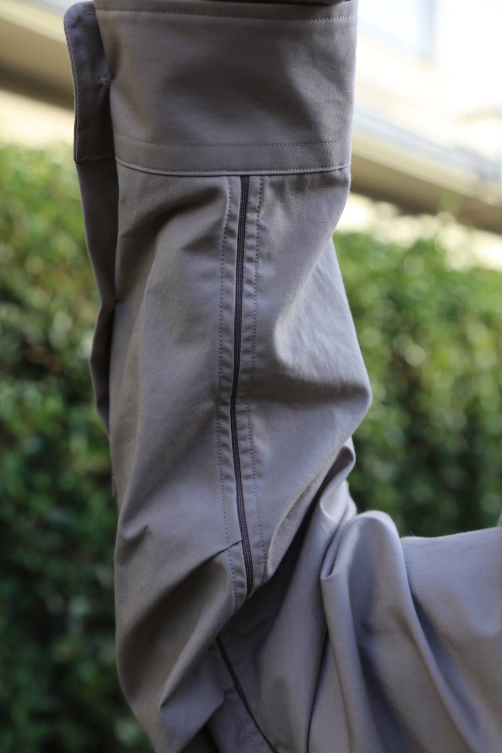 YOKE FOLD UP SHERE LONG SHIRTS"BEIGE"スタイル.2019.9.9.