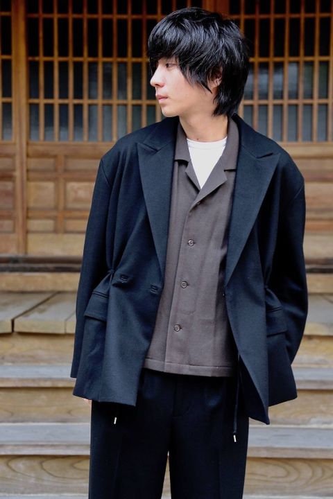 YOKE LOOSE DOUBLE-BREASTED セットアップスタイル.2019.9.8.