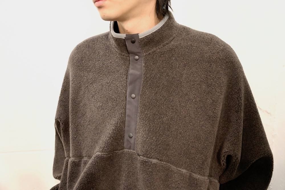 Graphpaper Wool Boa Hi-Neck Pullover