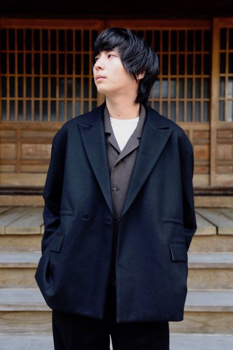 YOKE LOOSE DOUBLE-BREASTED セットアップスタイル.2019.9.8.