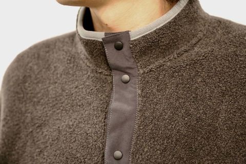 Graphpaper Wool Boa Hi-Neck Pullover"GRAY"スタイル.2019.9.20.