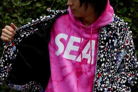sulvam leopard pearl zip JKTミックススタイル.2019.9.1.